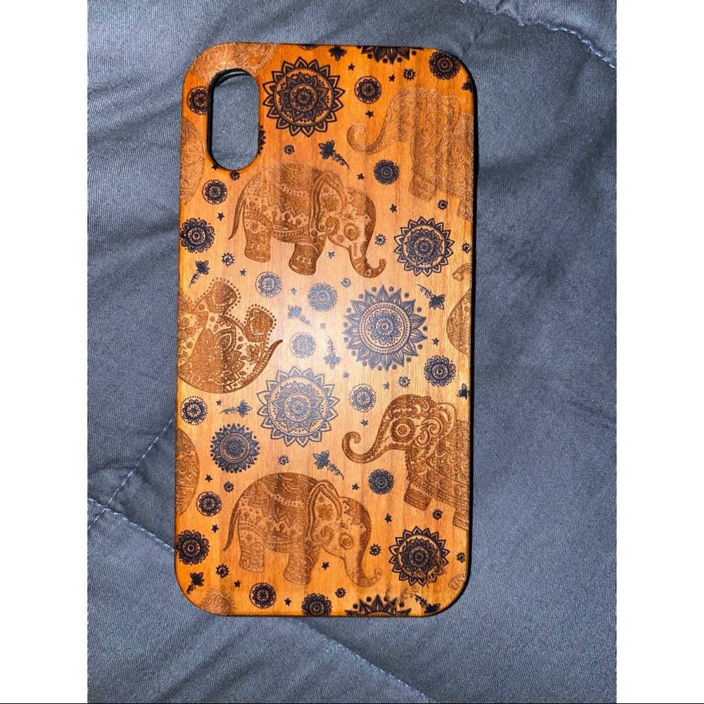 Engraved Elephant iPhone XR Case